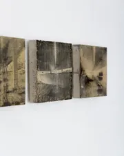 Ansicht der Ausstellung Strukturen des Fließens